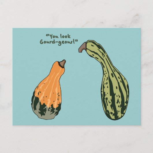 Gourd-schitterend Briefkaart (Voorkant)