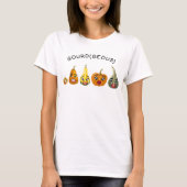 Gourd (schitterend) Funny Herfst T-Shirt (Voorkant)