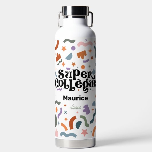 Gourde - Confetti - Superluik Waterfles (Voorkant)