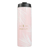 Gourde Tropical Pink, Cadeau Demoiselle d'Eer Thermosbeker (Voorkant)