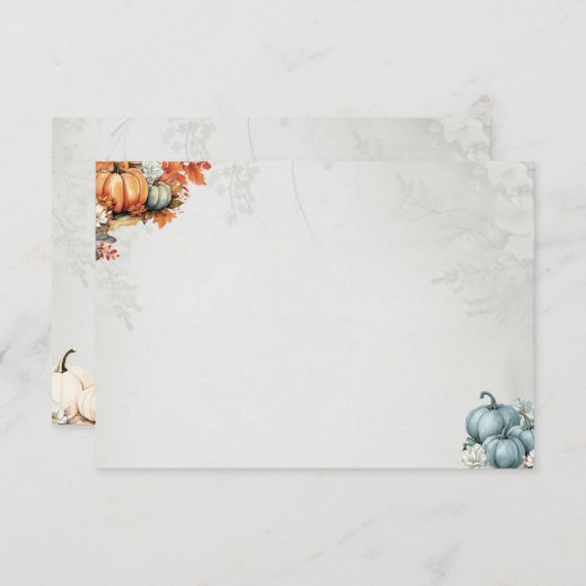 Gourdegous Basic Blank Recept Kaart (Voorkant / Achterkant)