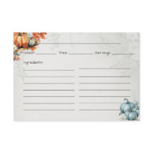 Gourdegous Basic Recept Kaart