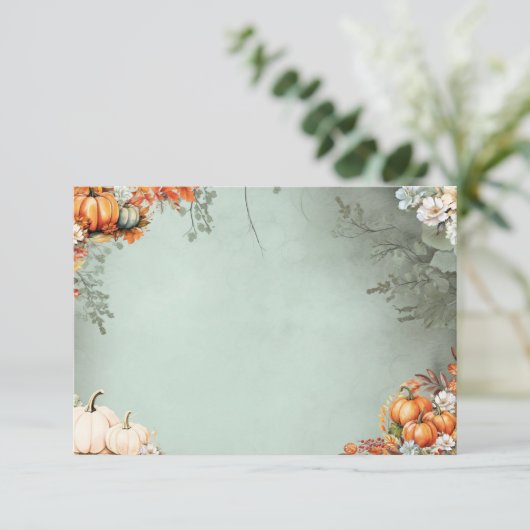 Gourdegous Blank Recept Kaart (Staand voorkant)