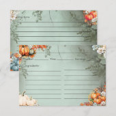 Gourdegous Recept Kaart (Voorkant / Achterkant)