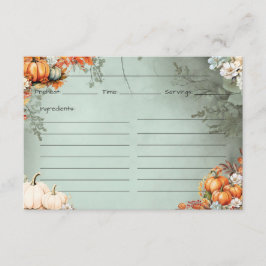 Gourdegous Recept Kaart