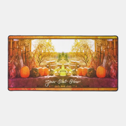 Gourds en pompoenen Boerderij op maat Bureaumat (Voorkant)