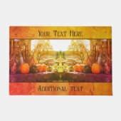 Gourds en pompoenen Boerderij op maat Deurmat (Voorkant)