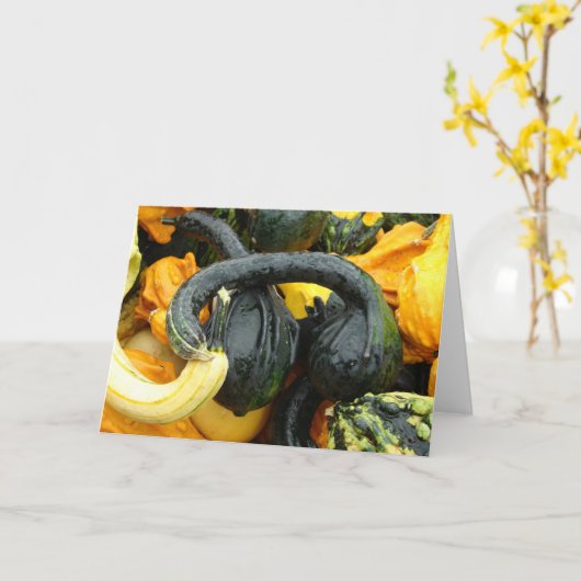 Gourds Kaart (Gele Bloem)