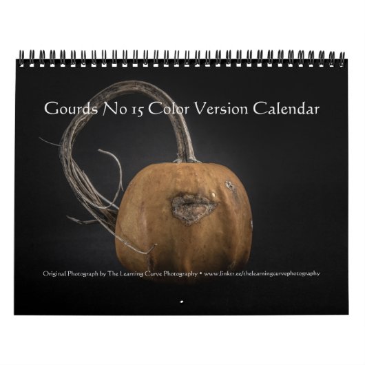 Gourds No 15 Color Version Kalender (Hoes)