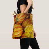 Gourds Pumpkins Herfst Autumn Rustic Land Tote Bag (Dichtbij)