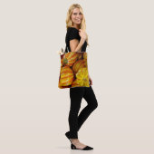 Gourds Pumpkins Herfst Autumn Rustic Land Tote Bag (Op model)
