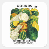 Gourds Seed Packet Label (Voorkant)