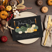 Gourds Thanksgiving Diner Kaart