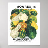 Gourds  zaaipakket poster (Voorkant)