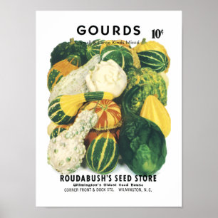 Gourds  zaaipakket poster