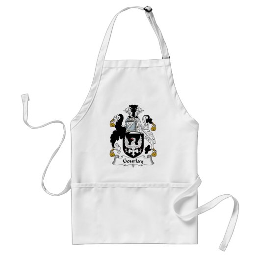Gourlay Family Crest Standaard Schort (Voorkant)