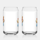 Gourmet banaan blikvorm glas (Links)