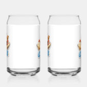 Gourmet banaan blikvorm glas (Rechts)