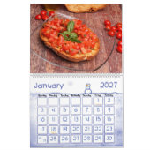 Gourmet Calendar Kalender (Jan 2027)