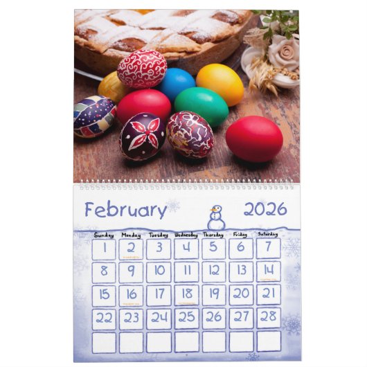 Gourmet Calendar Kalender (Feb 2026)