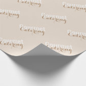 Gourmet Catering Cadeaupapier (Hoek)
