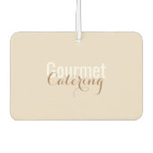 Gourmet Catering Luchtverfrisser (Voorkant)