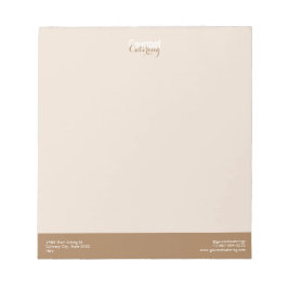 Gourmet Catering Notitieblok