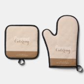 Gourmet Catering  Ovenwant & Pannenlap Set (Voorkant)
