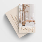 Gourmet Catering Visitekaartje