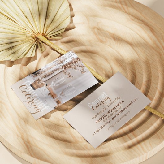 Gourmet Catering Visitekaartje