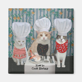 Gourmet Chef Cats/Katten Magneet