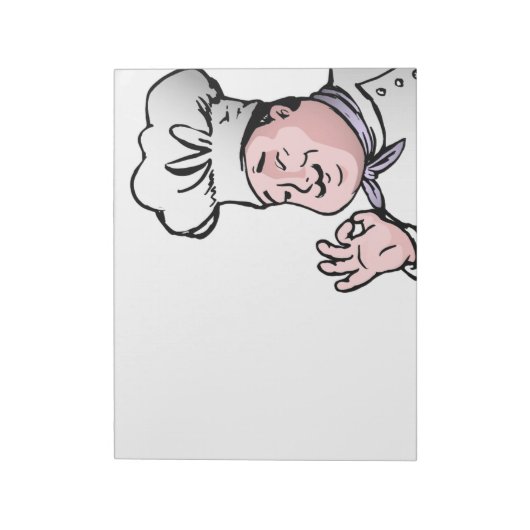 GOURMET CHEF NOTITIEBLOK (Linkerzijde)