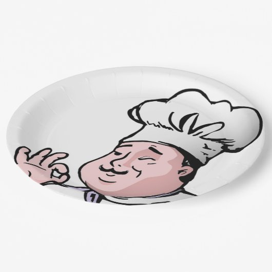 GOURMET CHEF PAPIEREN BORDJE (Gekanteld)