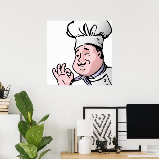 GOURMET CHEF POSTER (Thuiskantoor)