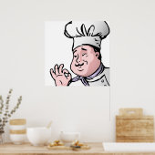 GOURMET CHEF POSTER (Keuken)