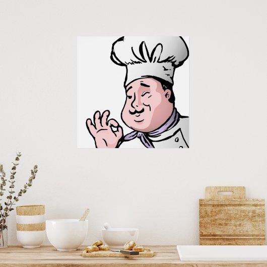 GOURMET CHEF POSTER (Keuken)