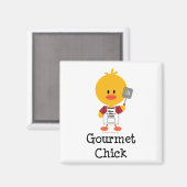 Gourmet Chick Magnet (Voorkant / Achterkant)