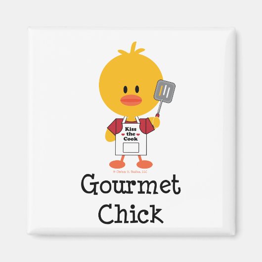 Gourmet Chick Magnet (Voorkant)