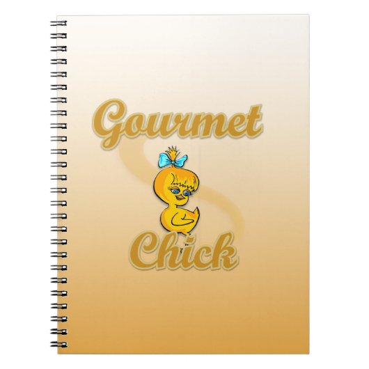 Gourmet Chick Notitieboek (Voorkant)