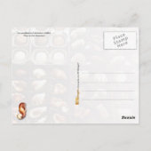 Gourmet Chocolate Truffels, in vorm Briefkaart (Achterkant)