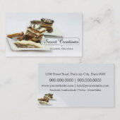 Gourmet Chocolates / Sweets Creations / Chocalatie Visitekaartje (Voorkant / Achterkant)