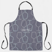  Gourmet Custom | Virginia Wine Lover Apron Schort (Voorkant)