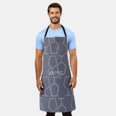  Gourmet Custom | Virginia Wine Lover Apron Schort (Gedragen)