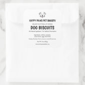 Gourmet Dog Treat Bakery Label (Tas)