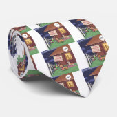 Gourmet Dogs Funny Stropdas (Opgerold)