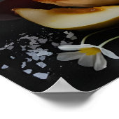 Gourmet Foie Gras met Rode Wijn Reductie Poster (Hoek)