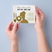 Gourmet Food Catering The Modern Culinary Chef Flyer (Hand)