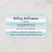 Gourmet Food Truck Visitekaartjes (Achterkant)