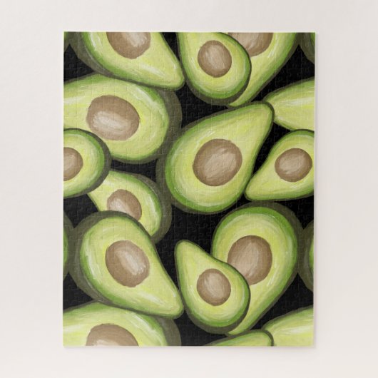 Gourmet Fresh Cut Vegan Avacados Legpuzzel (Verticaal)