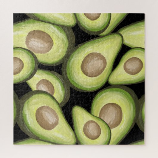 Gourmet Fresh Cut Vegan Avacados Legpuzzel (Verticaal)